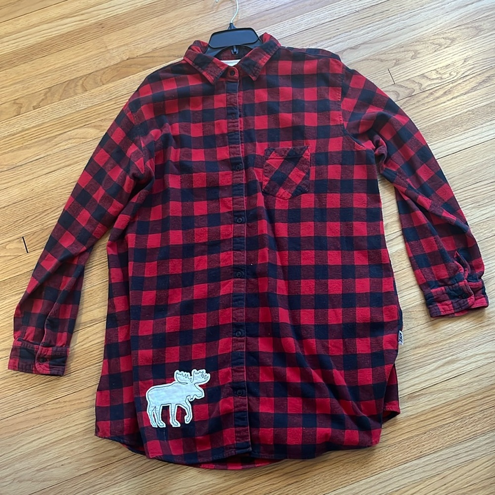 Lazyone flannel night gown